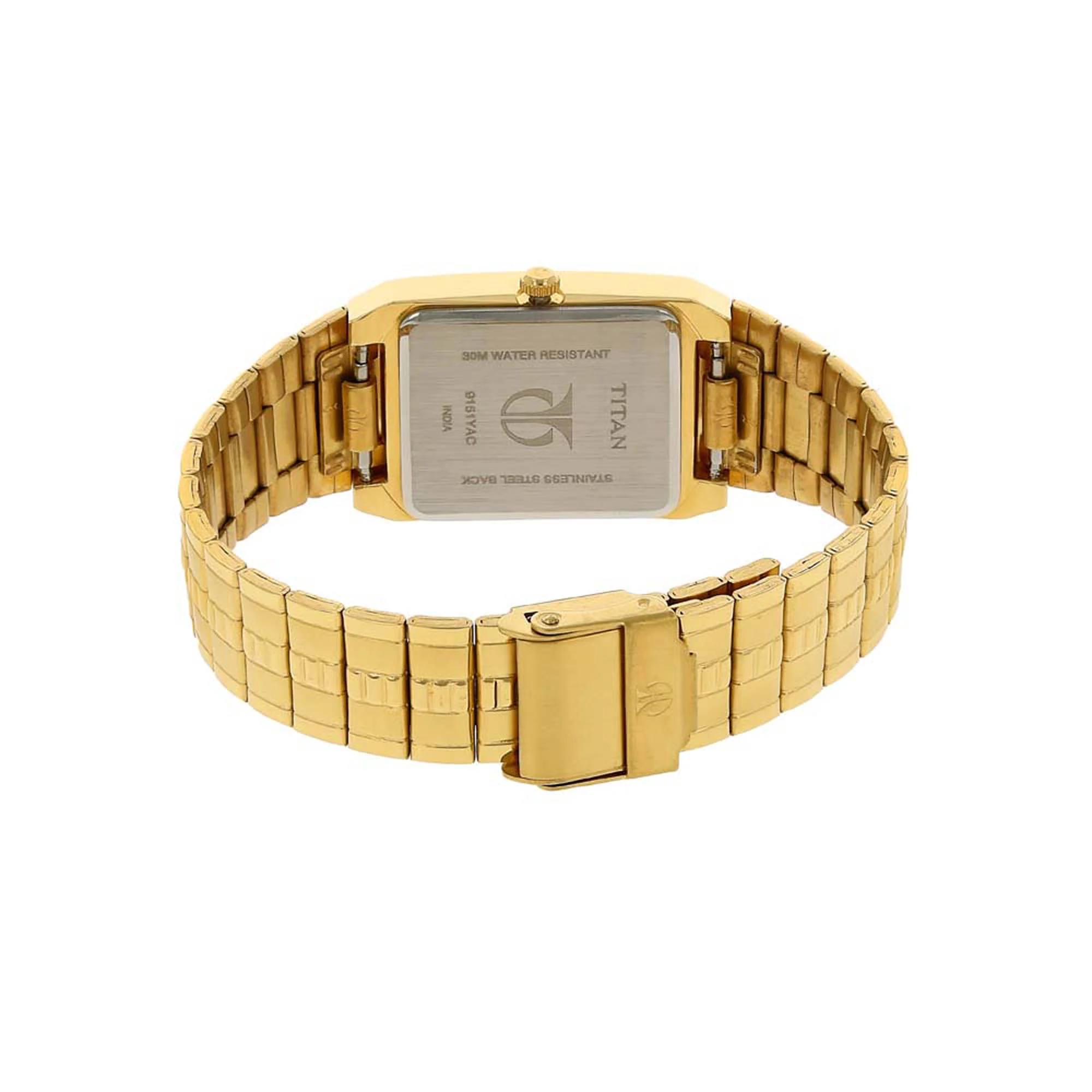 Titan Analog with Date Silver Dial Metal Strap watch for Men - Image 4