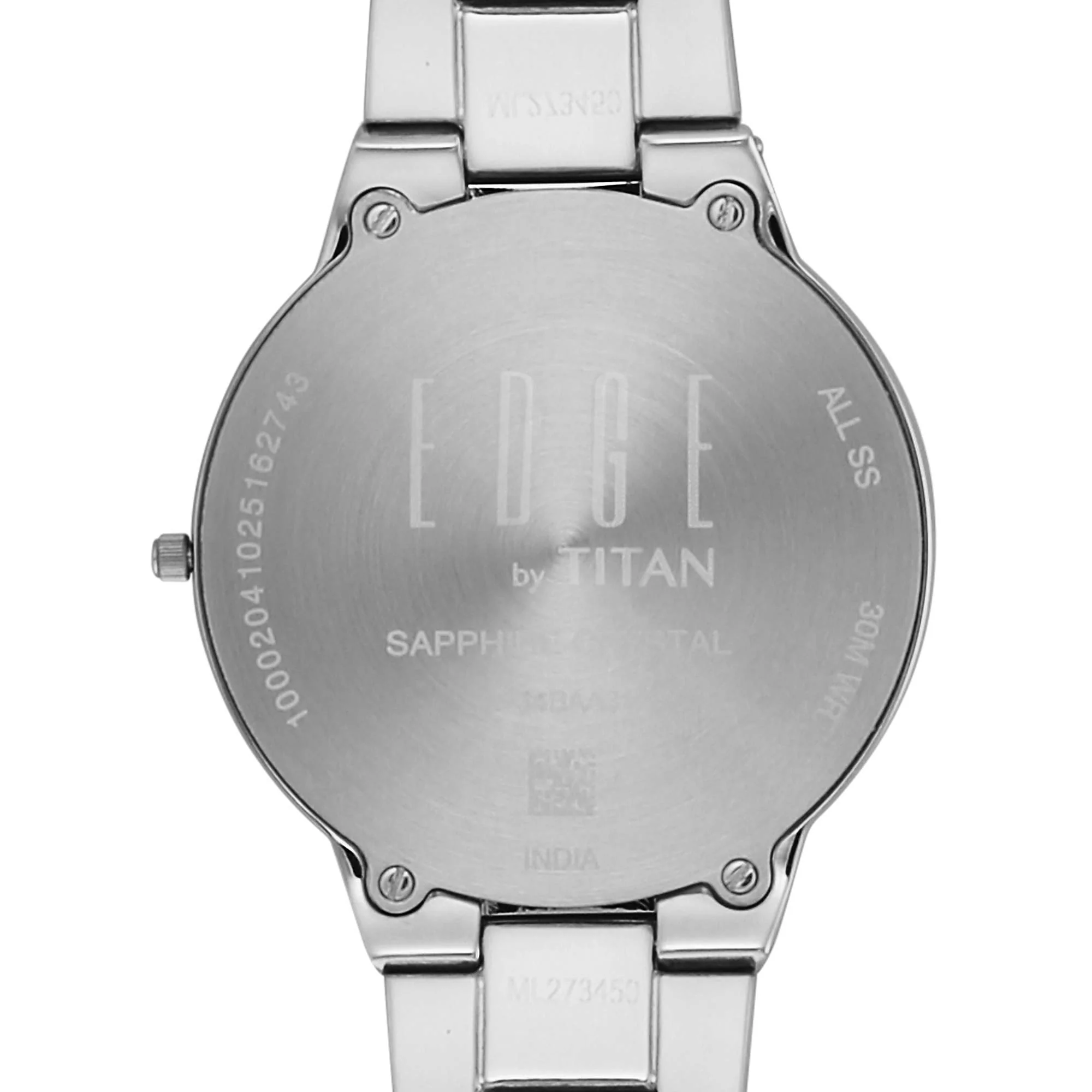 Titan Champagne Dial Two Toned Stainless Steel Strap Analog Watch for Women - Image 5