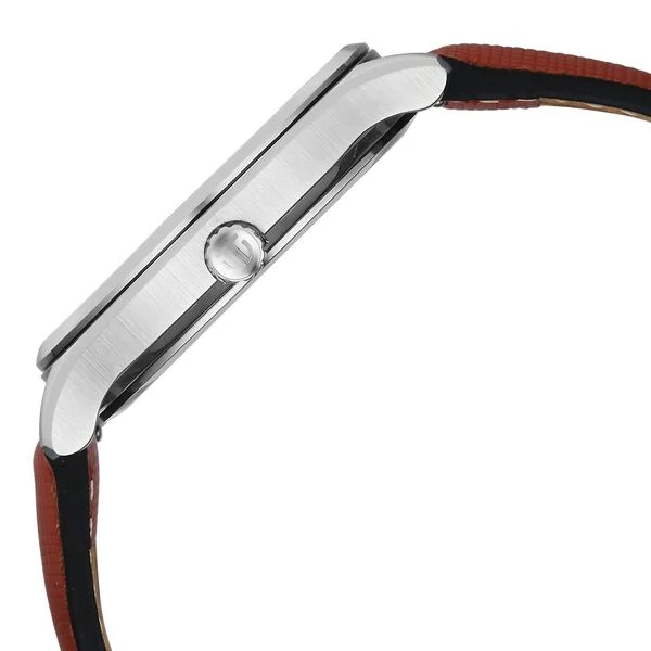 Titan Classique Rust Orange Dial Interchangeable Straps Analog with Date Watch for Men - Image 4