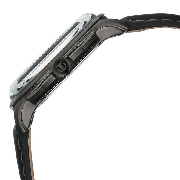 Titan Black Dial Leather Strap Multifunction Watch for Men - Image 4