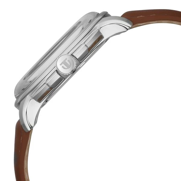 Titan Pink Dial Brown Leather Strap Multifunction Watch for Men - Image 4
