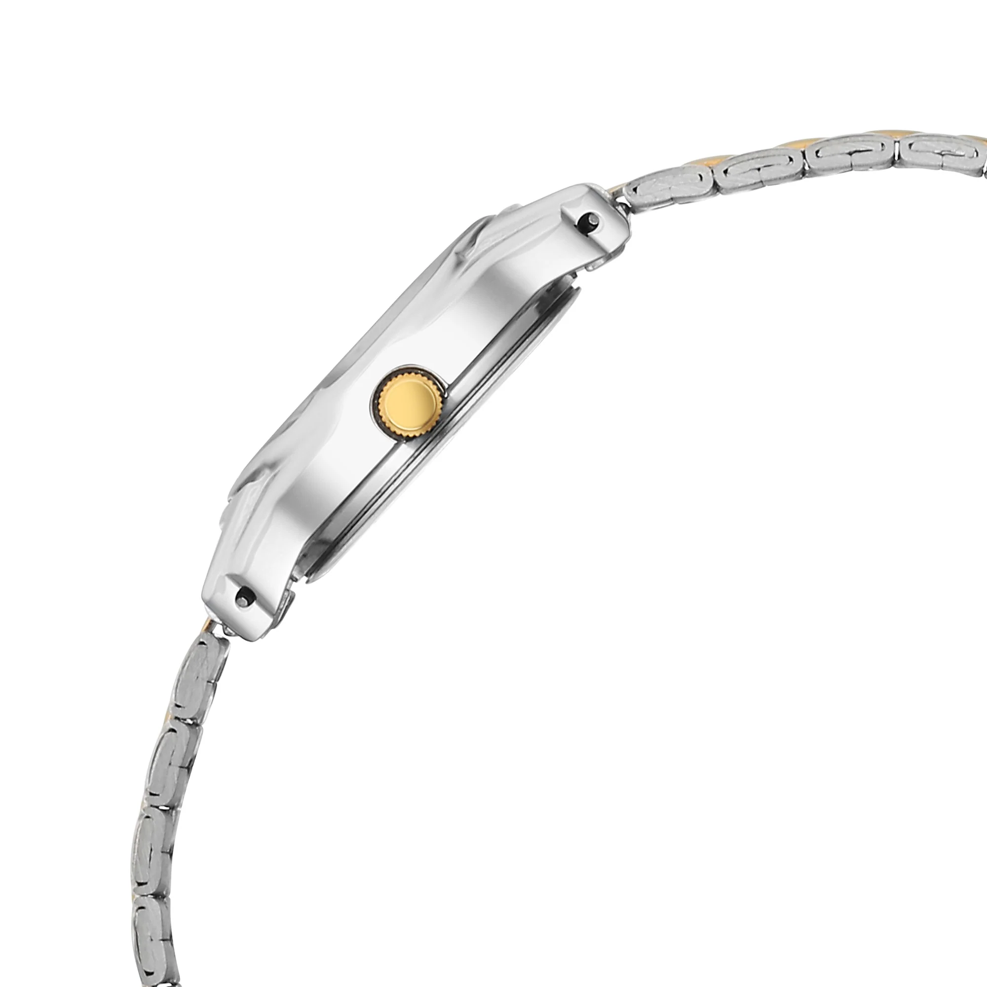 Titan Karishma Silver Dial Dual Tone Stainless Steel Analog Watch for Women - Image 4
