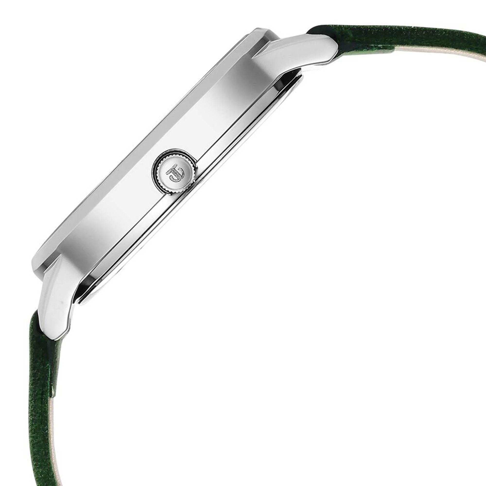 Titan Neo Quartz Analog Green Dial Leather Strap Watch For Women - Image 4
