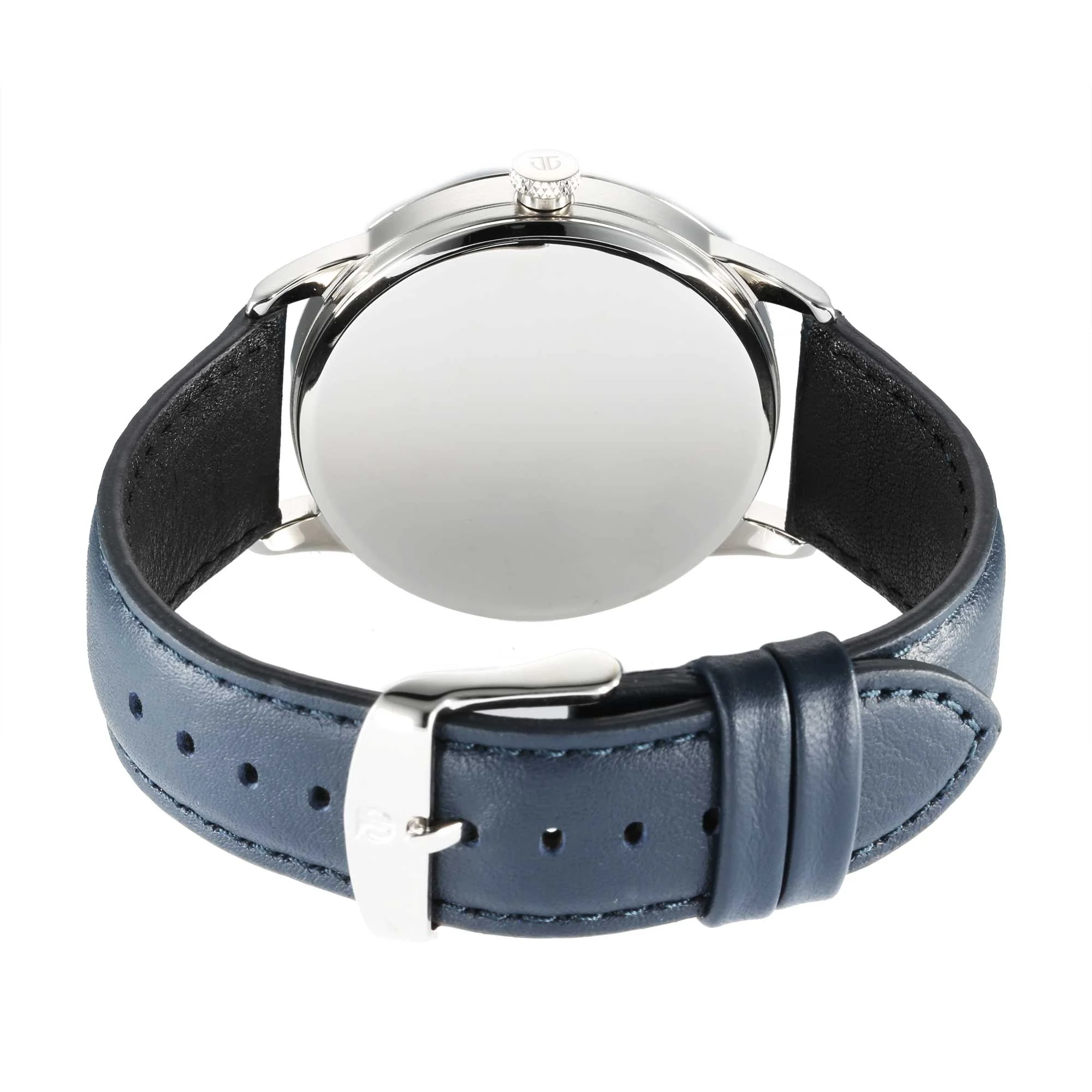 Titan Octane Quartz Analog with Date Blue Dial With Blue Leather Strap Watch For Men - Image 3