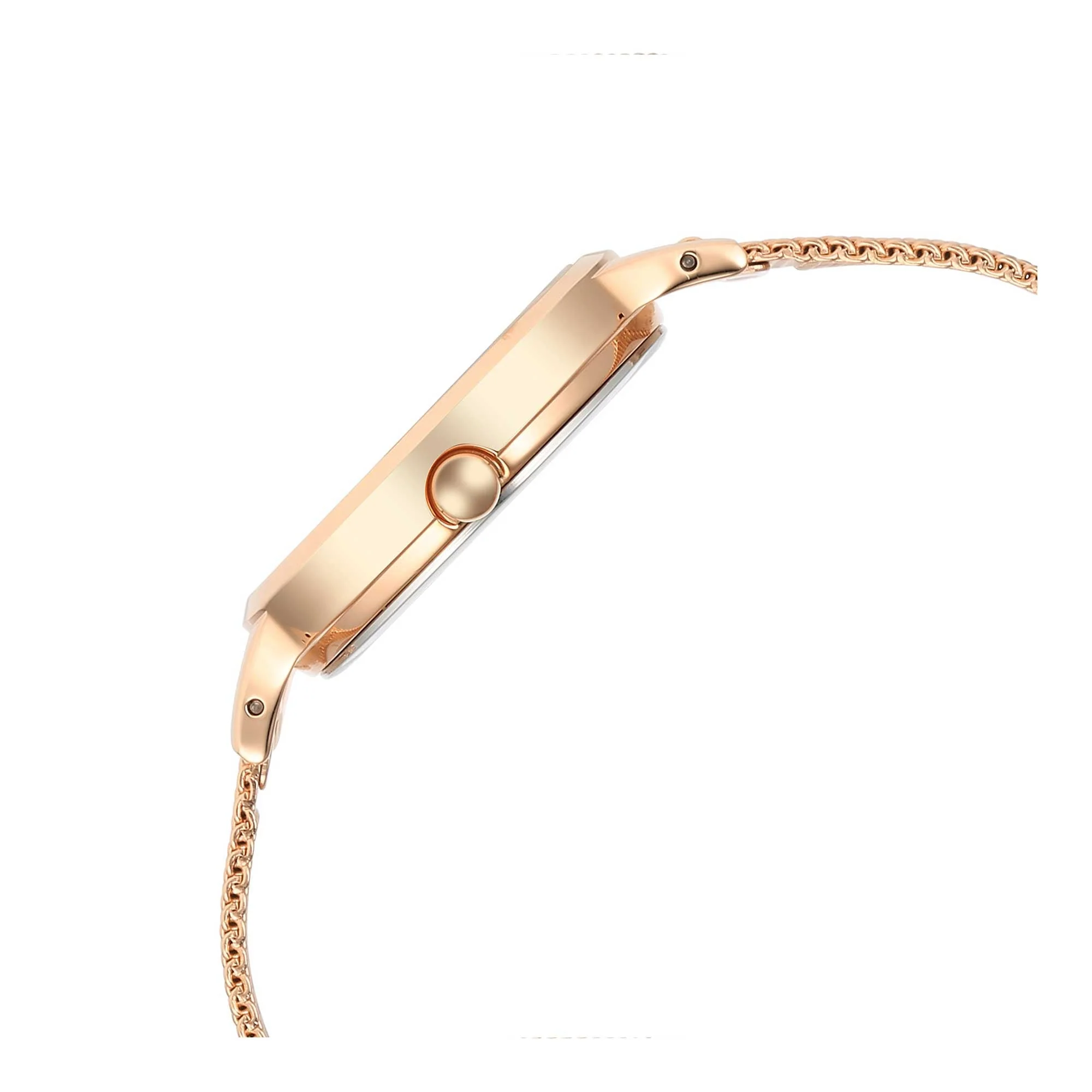 Titan Raga Power Pearls Mother of Pearl Dial Rose Gold Metal Strap Analog Watch for Women - Image 5