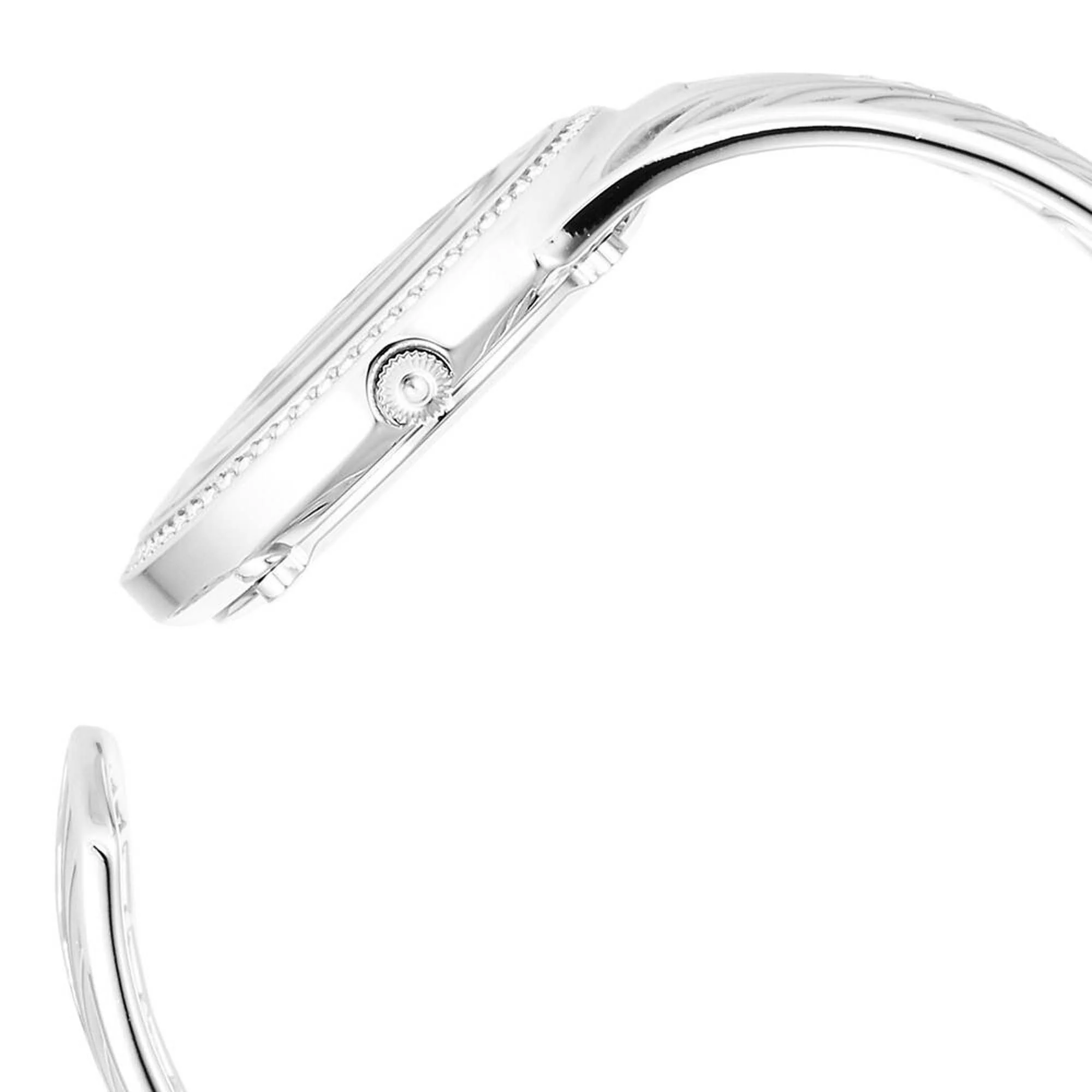 Titan Raga Blue Dial Sterling Silver Metal Strap Analog Watch for Women - Image 5