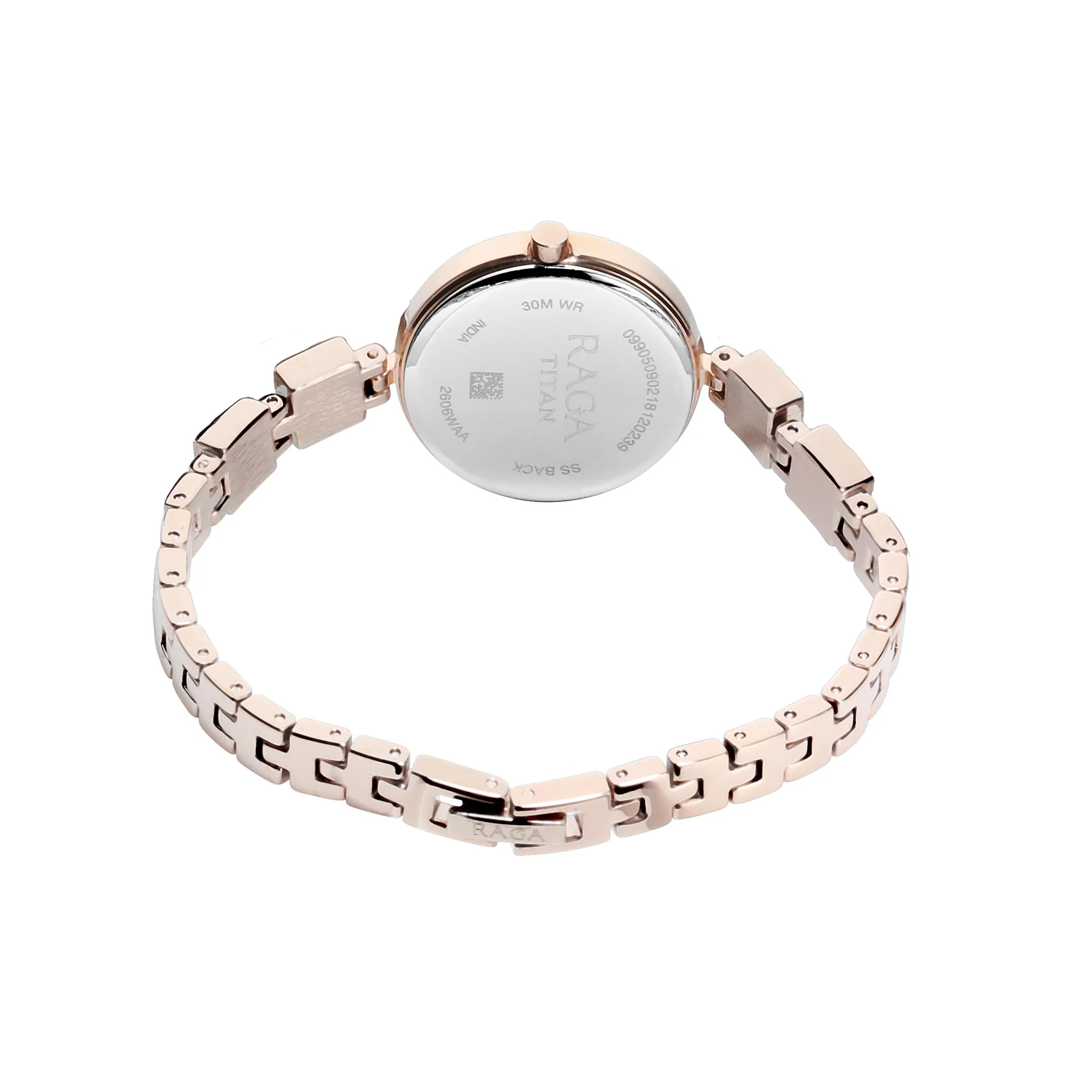 Titan Raga Viva Rose Gold Dial Analog Metal Strap watch for Women - Image 4