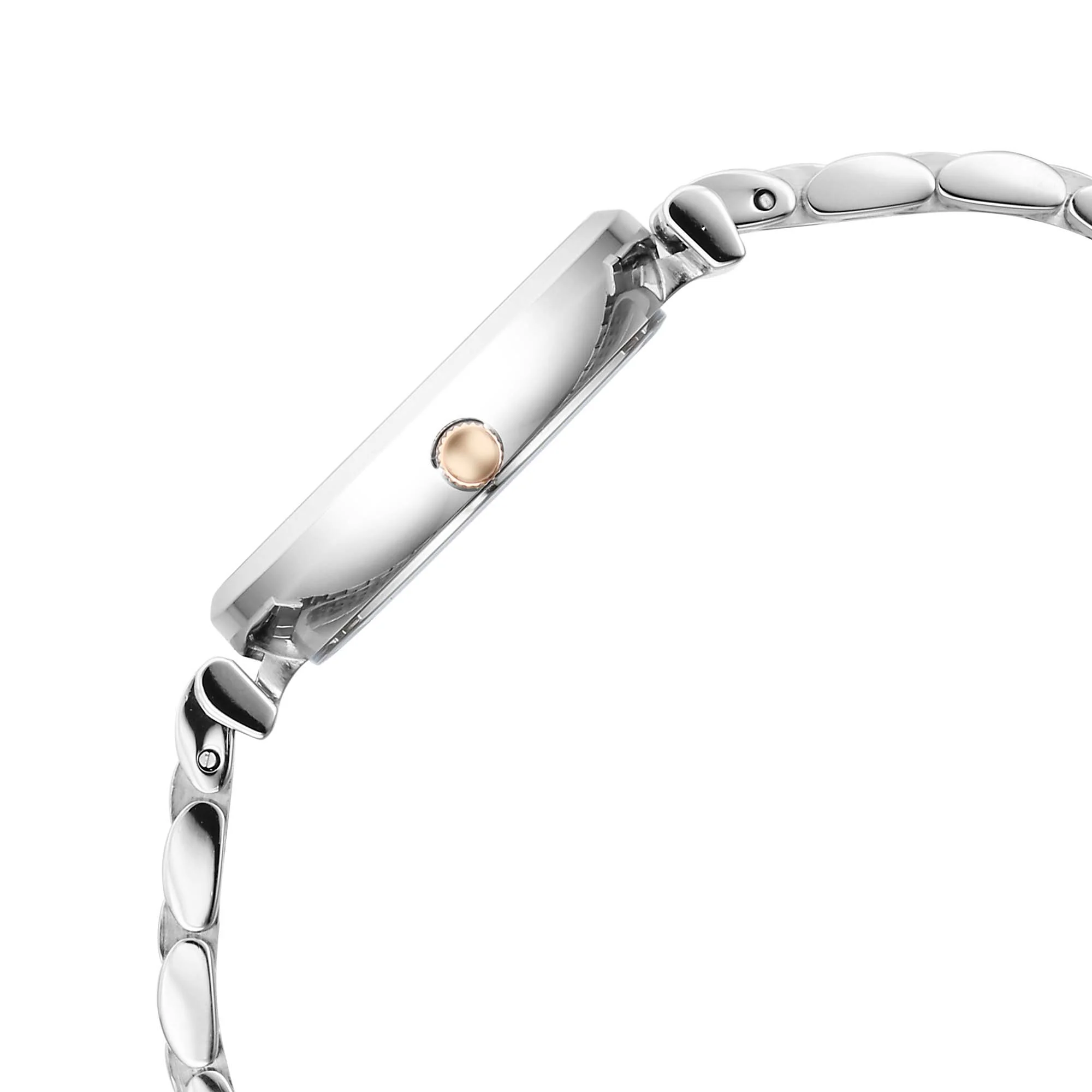 Titan Workmode Quartz Analog Silver Dial Metal Strap watch For Women - Image 2