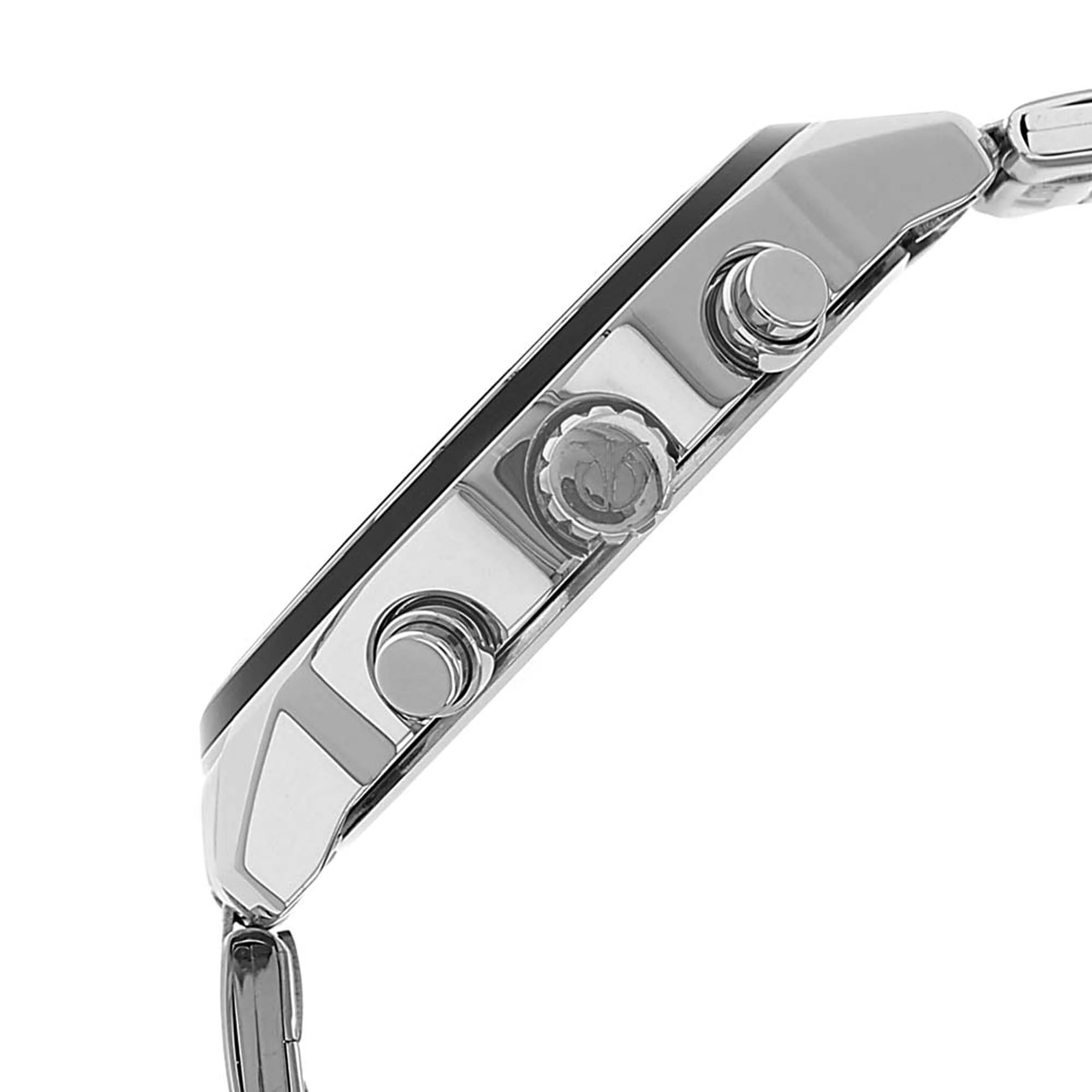 Titan Men's Metropolitan Luxe: Multifunction dark grey Dial with Two-Tone Stainless Steel Bracelet Watch - Image 4