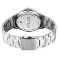 Titan Workwear Beige Dial Silver Stainless Steel Strap Analog with Date Watch for Men - Image 4